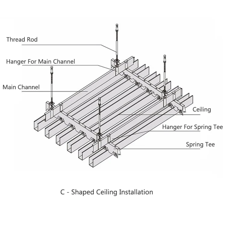 Metallic False Ceiling Wooden Grain Aluminum Cealing Board Suspended ...