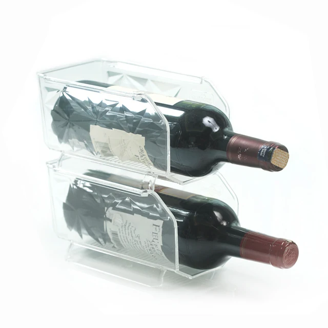 plastic wine bottle holder for fridge