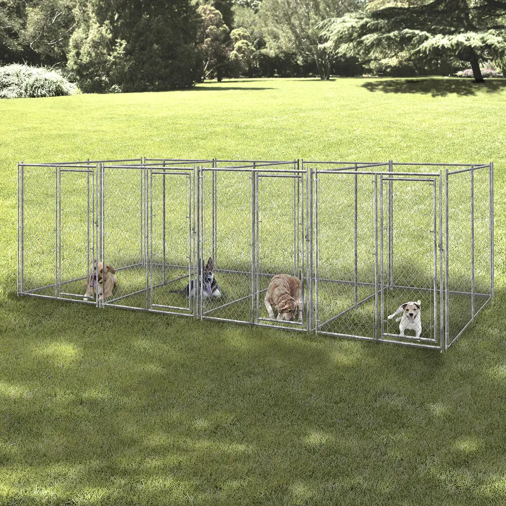 Galvanized Metal Chain Link with PC Frame Box Kit for Houses
