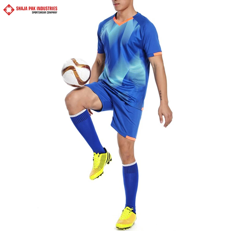 CRKE Wholesale Custom Men's Soccer Wear Fully Sublimation Printed Soccer Uniforms Football Team Training