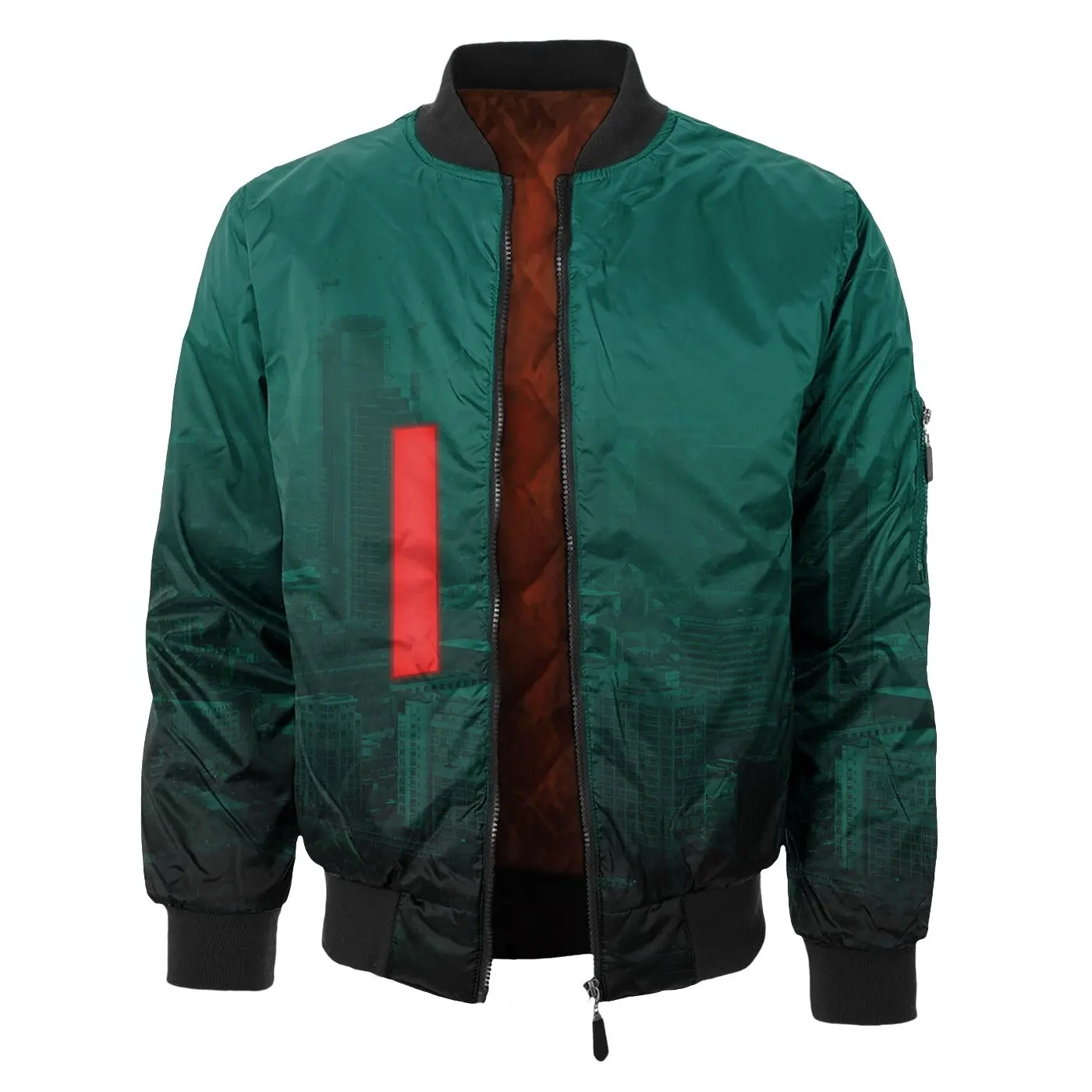 Bomber Zipped Jackets Sublimation