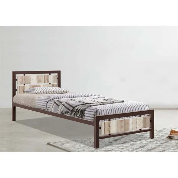 Wholesale Bed Frame Kd 1516 Modern Latest Metal Mesh Base Single Bed