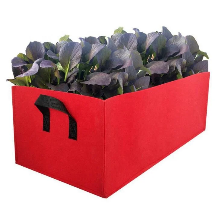 1/3/5/10/25/100 Gallons Or Customize Size Felt Fabric Pot Plant Grow