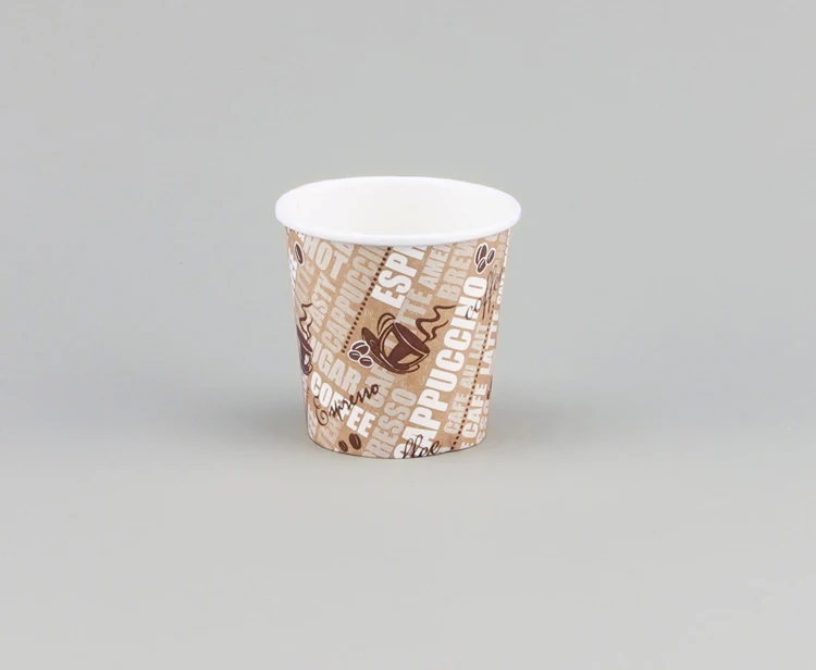 Single Wall 4 Oz Capacity Recyclable Printed Paper Cups From UAE ...