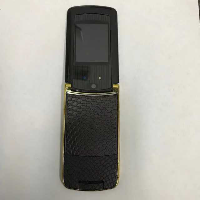 Free Shipping for Moto V8 Original Cheap Classic GSM Simple Flip Mobile Cell Phone Cellphone by Post