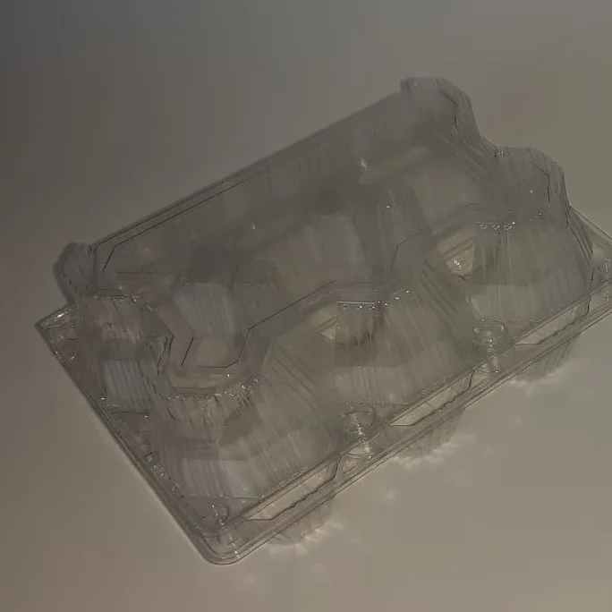 Plastic Packaging Egg Container Stackable Plastic Disposable Containers
