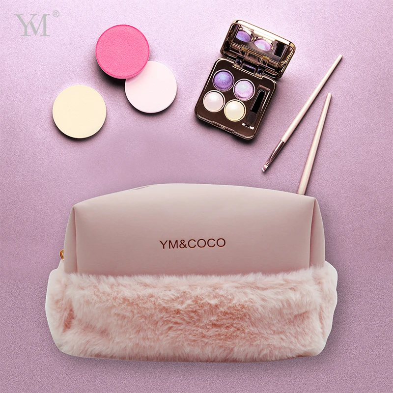 terry cloth makeup bolsa