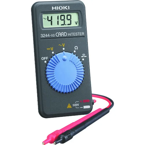 HIOKI Convenient Portable Card Size Digital Multimeter Made in Japan