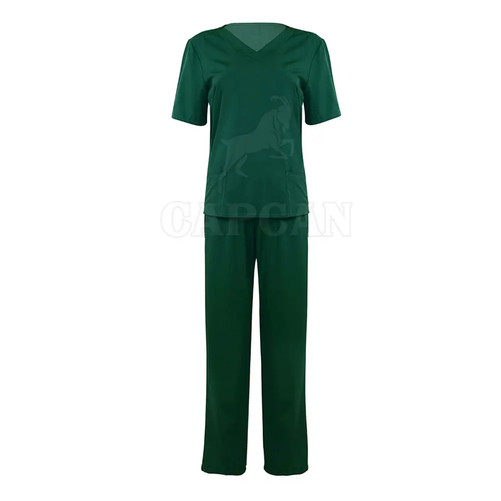 Uniforms 2024 Top Selling Oem Custom Two Pieces Woman Hospital Uniforms