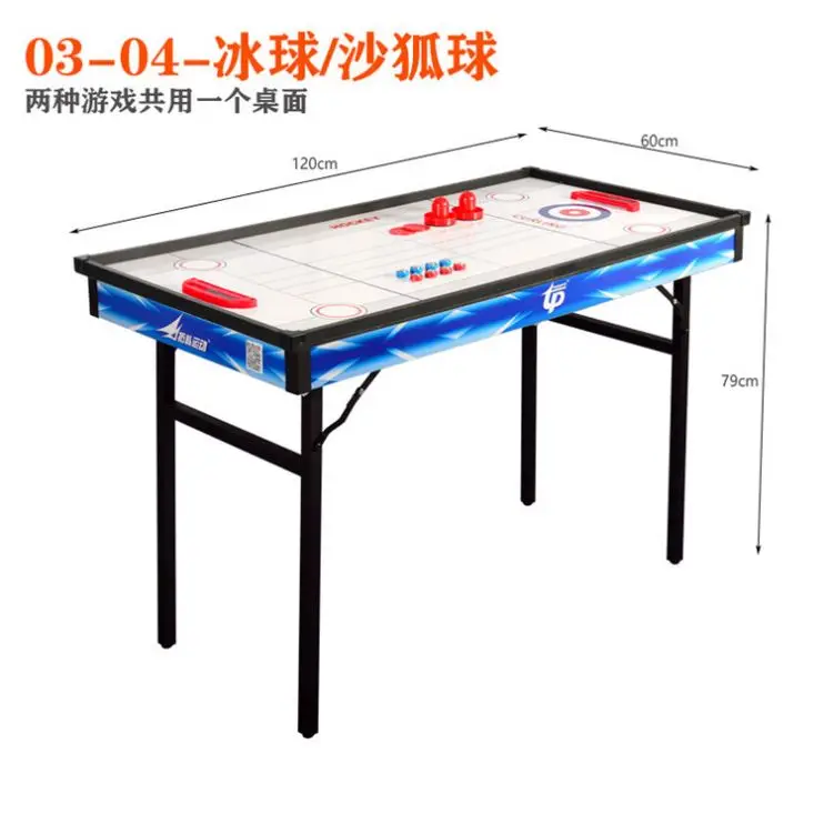 4 в 1 для пинг-понга комбо бильярдный Tenis Меса-де-пинг понг бассейн воздушный Хоккей столовые столы настольного тенниса Крытый складной