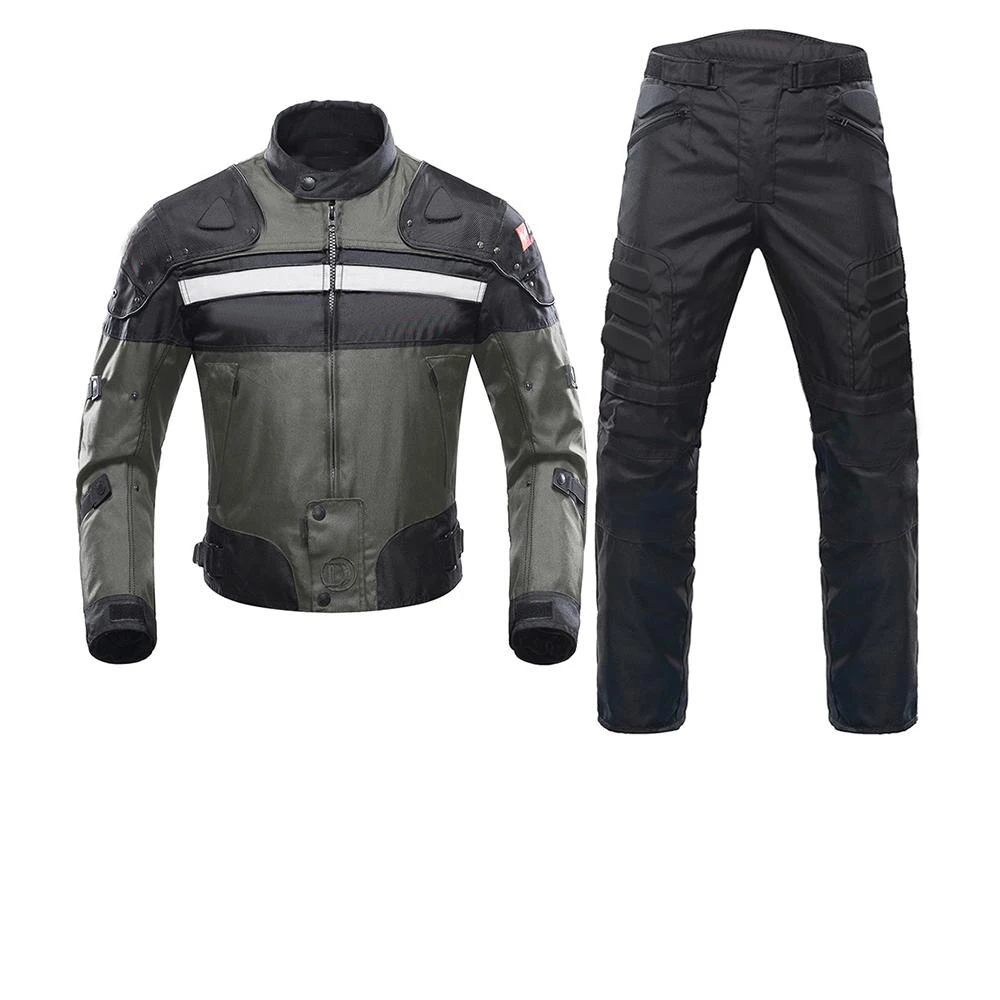 New Design 2 Piece Motorcycle Textile Suit,Motorbike Cordura Jacket And