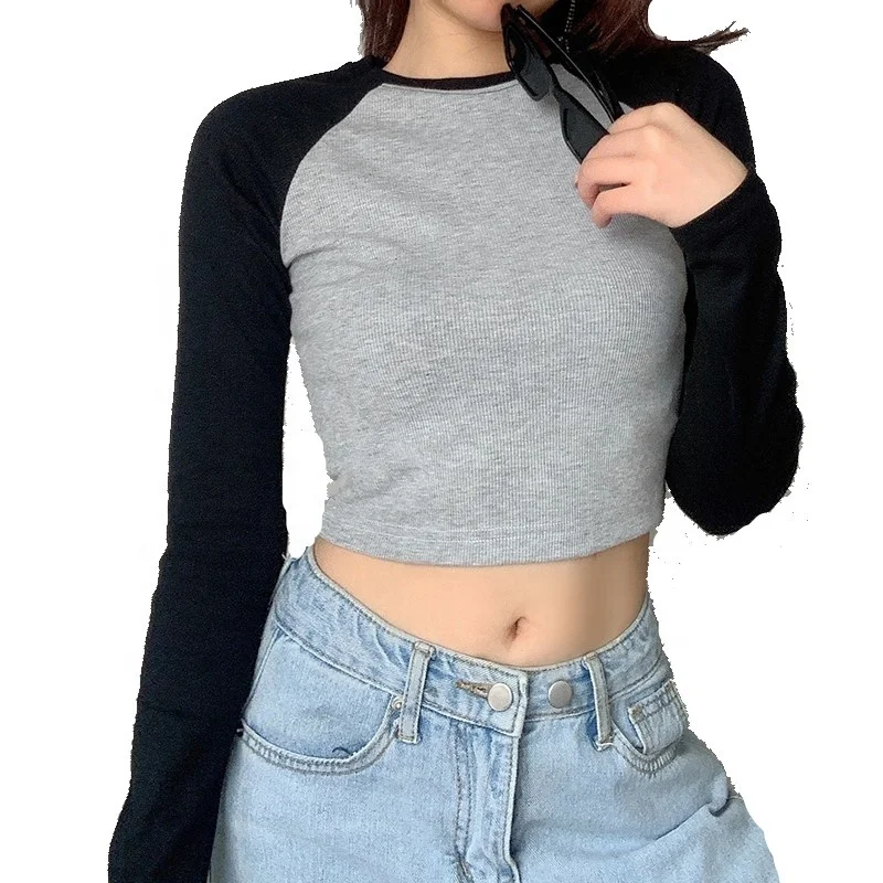 Shop High-Quality Casual Crop Tops from Korean Vendors