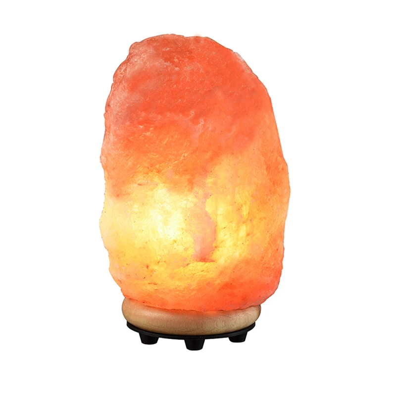 Himalayan Salt Lamp Natural Crystal Rock Shape Dimmer Switch Night Light Gifts 