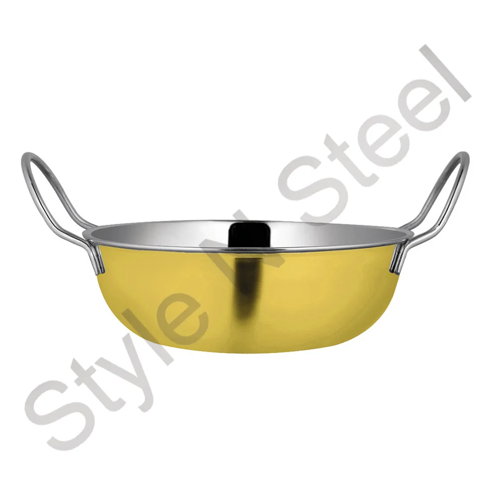Mini Serving Serving Dish Bowl With Handle New Stylish Stainless Steel