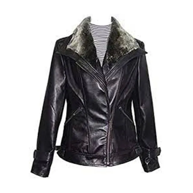faded glory leather jacket
