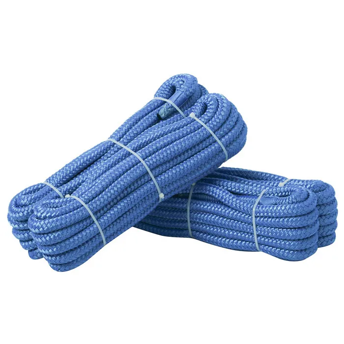 wholesale yacht rope New packaging mesh bag nylon double braided dock line factory price
