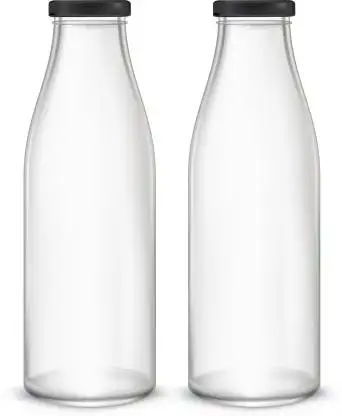 Milk glass bottle 1000ml - Glass bottle manufacturer-MC Glass