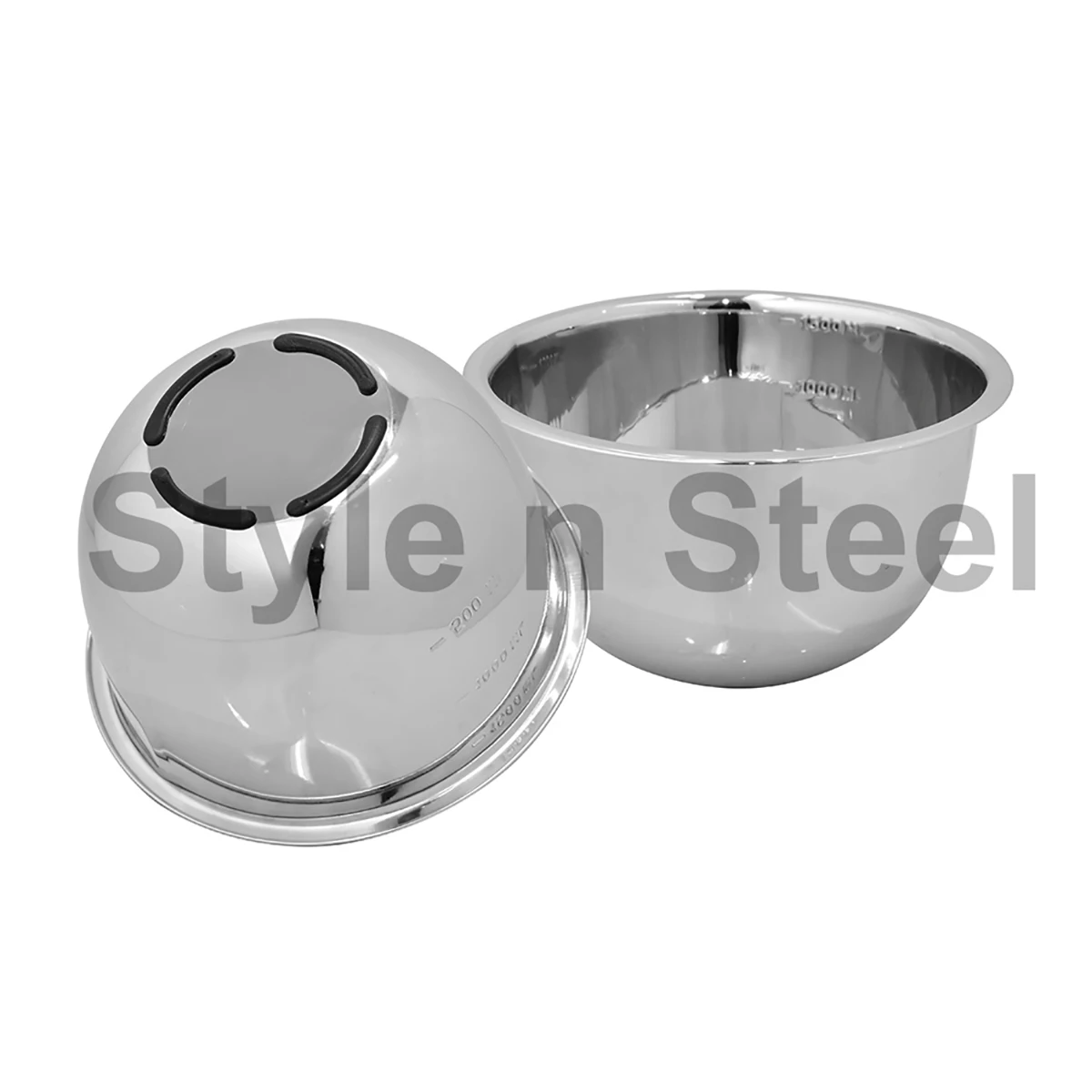 Stainless Steel Living Room Decorative Popcorn Bowl Mixing Salad