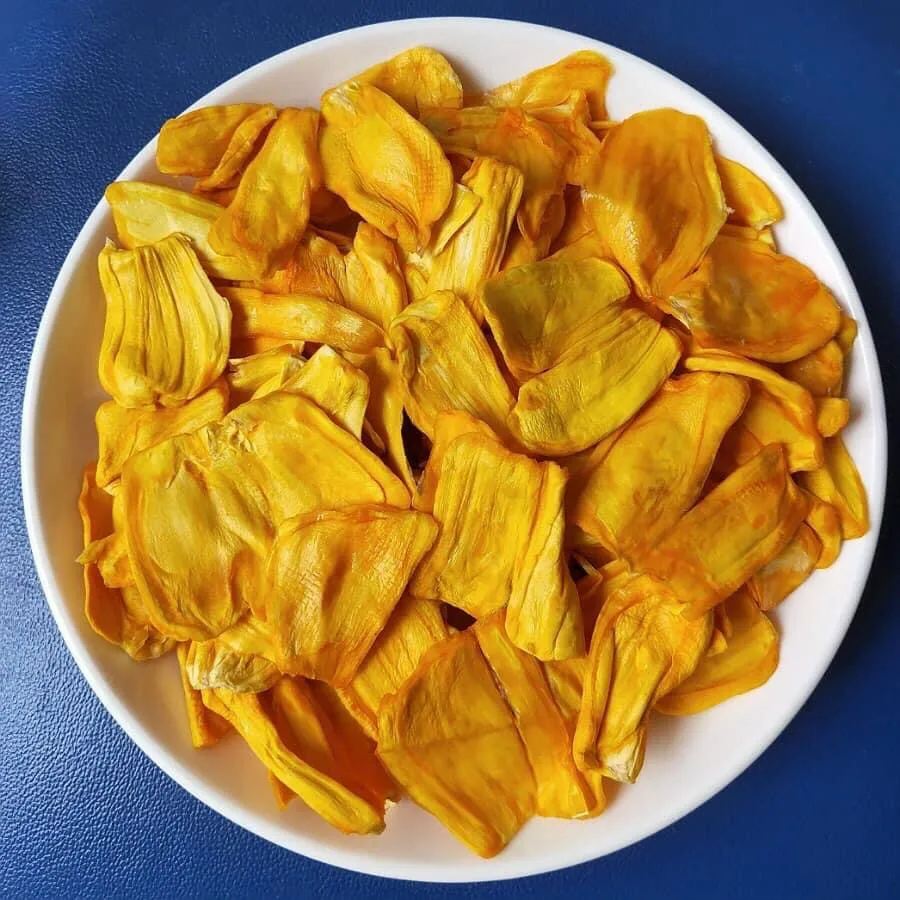 Dried Jackfruit Chips Crispy Tropical Fruit Snack From Vietnam Best