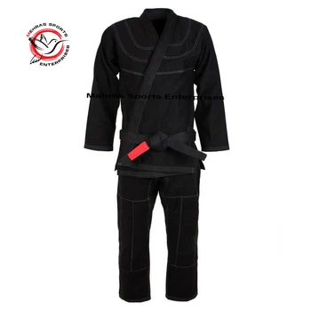 Cut Martial Arts Suits Custom High Quality 100% Cotton BJJ Jiu Jitsu Gi Brazilian Mahras Sports Wear Brand KARATE Custom Packing