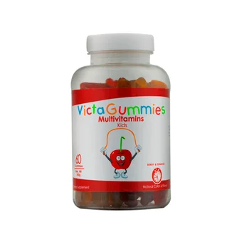 VictaGummies Multivitamins 60 gummies per bottle - Food supplement for children with a mix of Vitamins A, C, D, E and Vitamin B