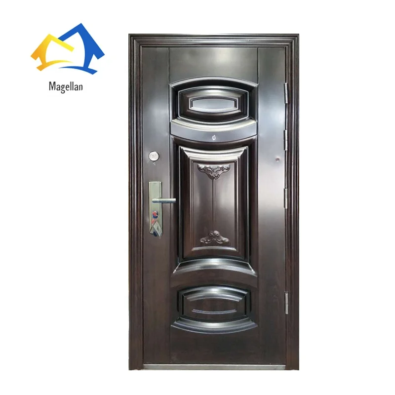 Stainless Steel Front Entry Door Iron Grill Door Designs