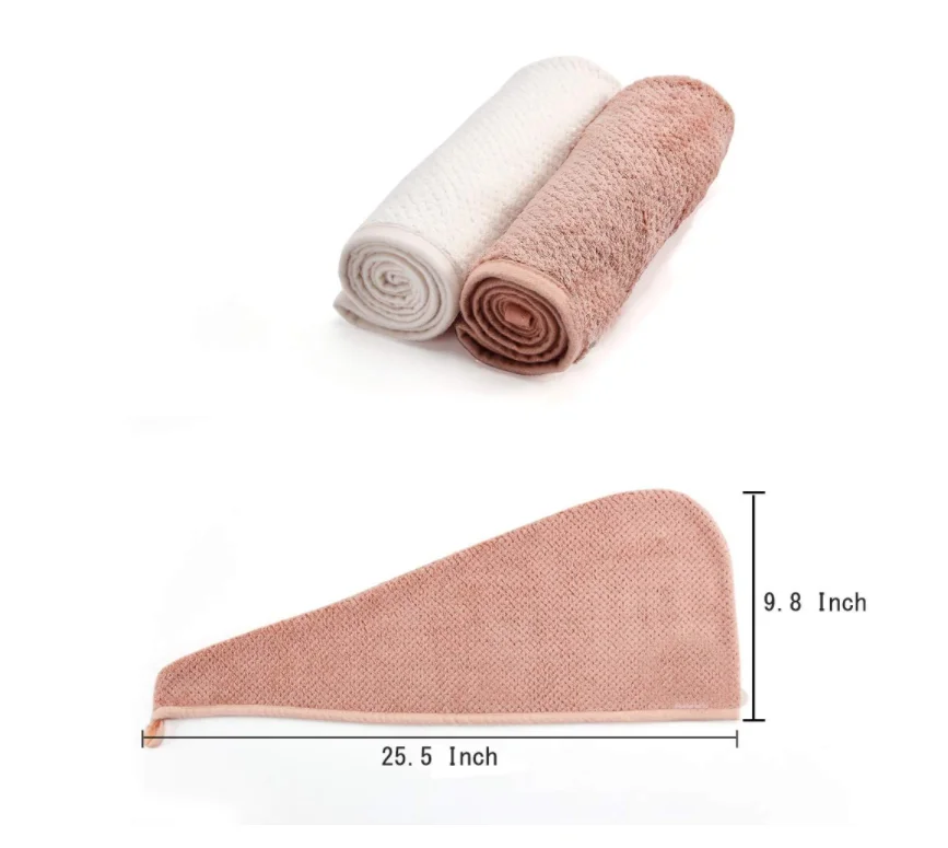 Супермягкое плюшевое полотенце для волос, быстросохнущее бытовое полотенце из микрофибры, головной платок, фен для волос, полотенце, полотенца из микрофибры