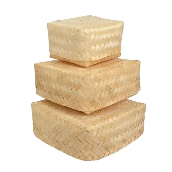 Small Bamboo Boxes From Thai Box Factory