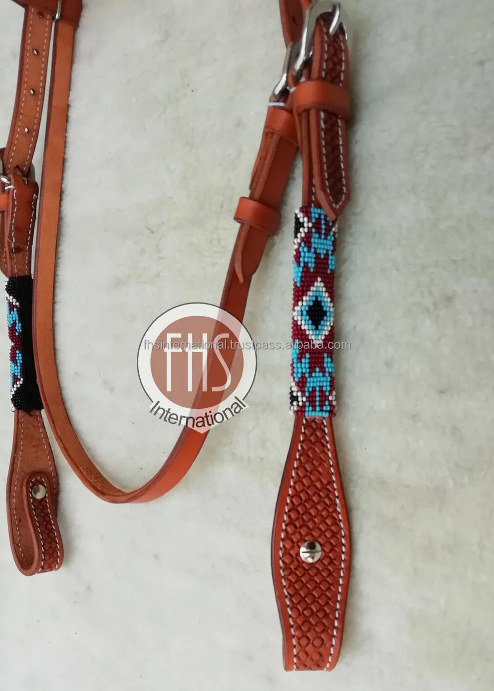 Fairfax Cheek Pieces (pair) - 1/2" For Double Bridle