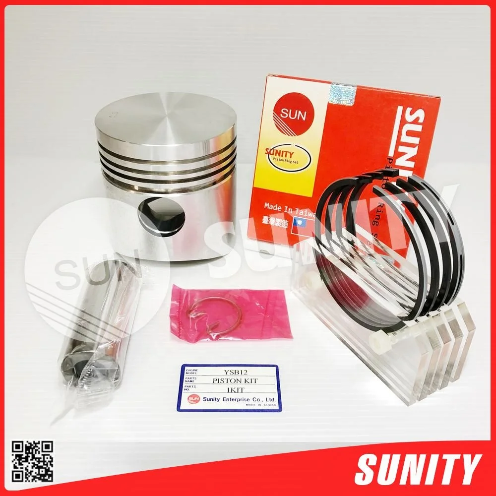 Тайвань SUNITY отличное качество YSB12 поршневые штифты с кольцами для yanmar Diesel inboard парусная