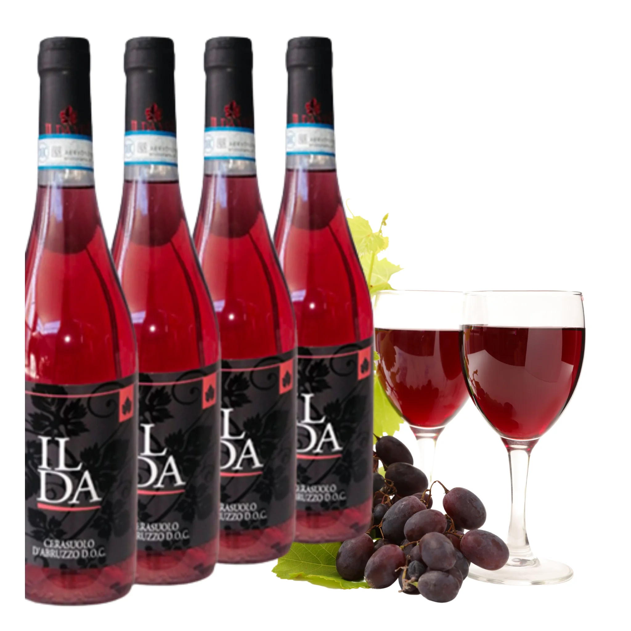 Розовое вино-Cerasuolo obruzzo DOC 2019 Ilda-итальянские розы, итальянские винные бутылки 750 мл, алкоголь 13% для экспорта