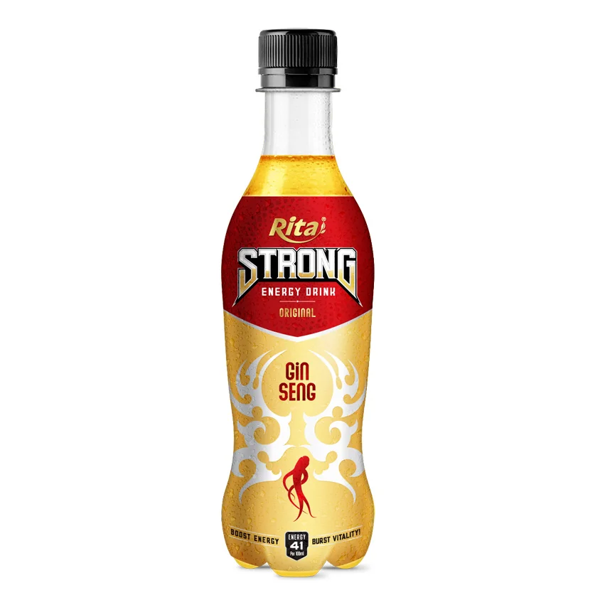 New Product 320ml Can STRONG Energy Drink Ginseng Flavor