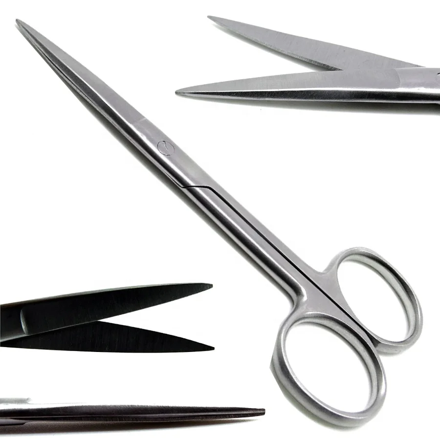 Surgical Operating Dissecting Scissors Standard 4.5" Straight Sharp