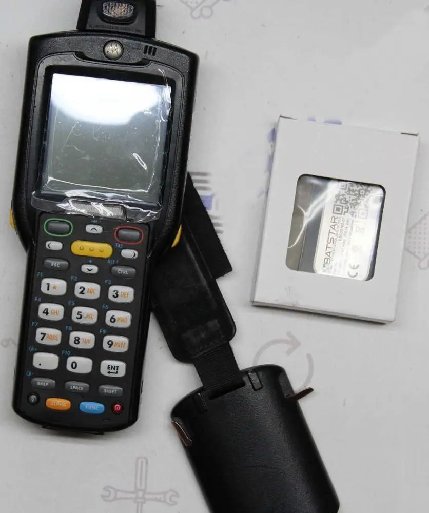Handheld MC3090 Industrial Data Collector with Rotating Head 1D/2D Laser Scanner Wifi 802.11a/b/g CE 5.0 Certification