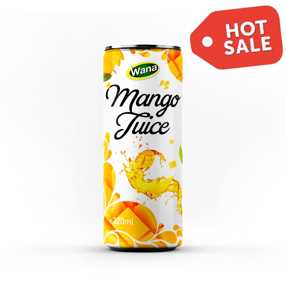 Premium Mango Juice Drink  in 250ml Can