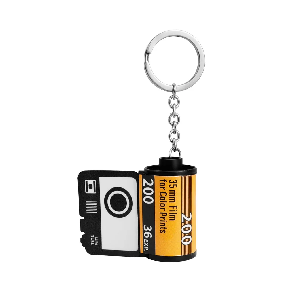 Personalized Keychains with Picture Colorful Custom Camera Film Roll Ring  for Birthday Anniversary Valentines Day Gift