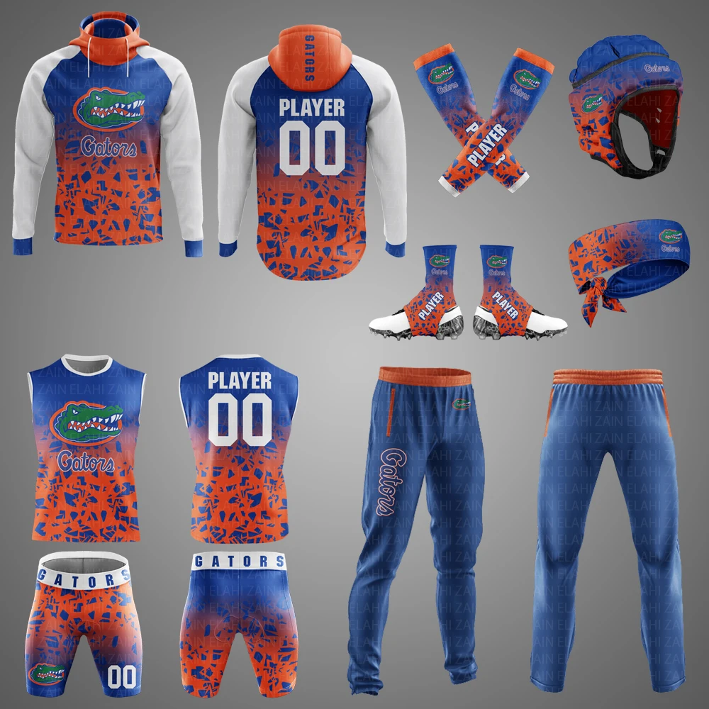 SUBLIMATION on UNIFORMS WITH CUSTOMIZED LOGO LABEL PREMIUM QUALITY  7V7 FLAG FOOTBALL UNIFORMS SPORTS DEAL PACKAGE