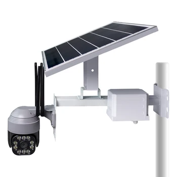 2MP 30W solar panel ptz camera 4g outdoor 4g sim Solar 1080P 4G Camera With Factory Price