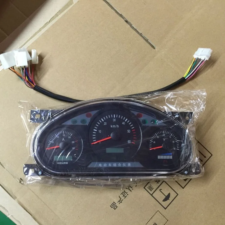 Electric Car Vehicle Instrument Cluster Dashboard 26v 36v 48v