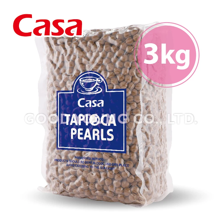 
2021 HALAL Сертификация Тайвань жемчужный молочный чай оптом ингредиенты мгновенная тапиока Boba 3 кг 