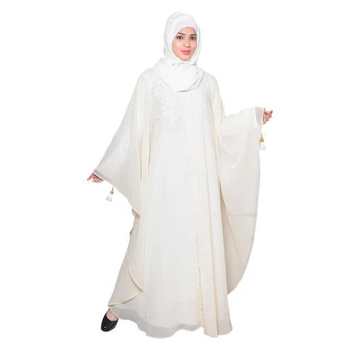 White store colour abaya