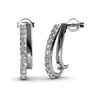Brass 18k White Gold Plated Luxury Brand Inspired Necklace
