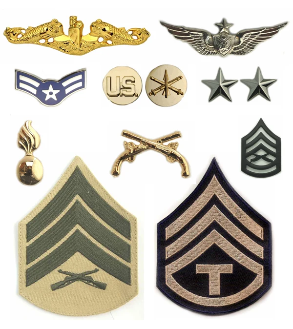 Cheap Military Badges Army Badges Security Badges High Quality Material , F...