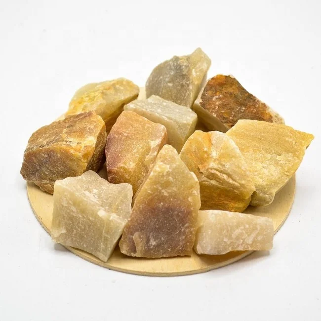 Rough Stone Yellow Aventurine Raw Rough Tumbled for Natural Unpolished  Rough Tumbled Stones Gemstone Crystal Natural