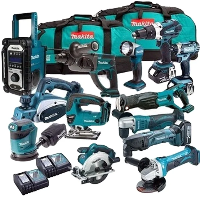 Makitas LXT1500 18-Volt LXT Lithium-Ion Cordless 15-Piece Combo Kit / power tool / cordless drill on m.alibaba.com