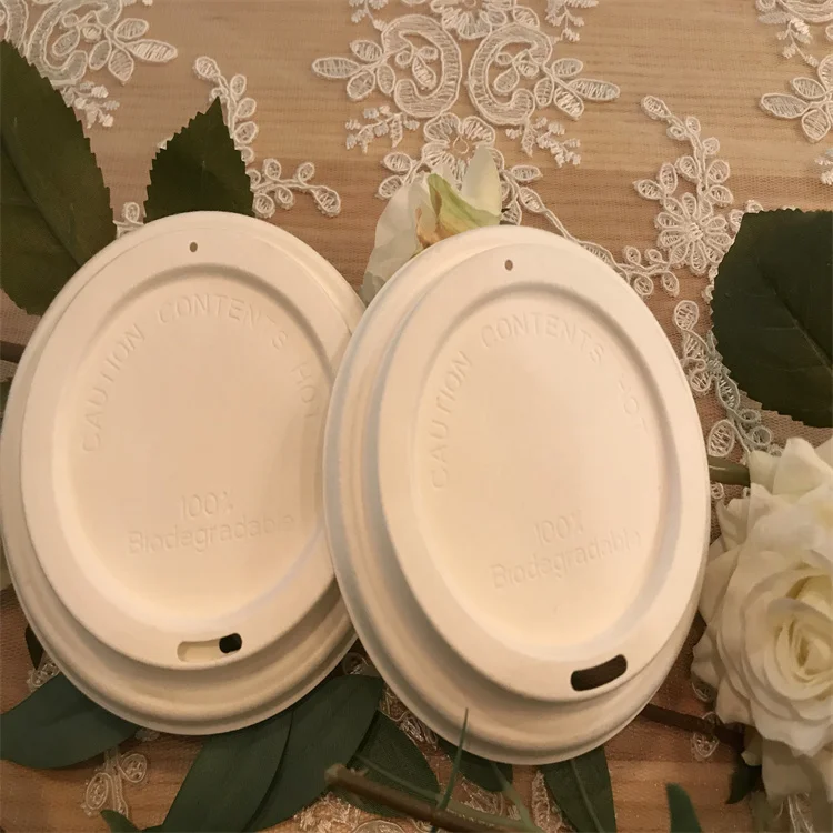 Bear Tea Disposable Cold Lid Bio Lids For 8oz Coffee Cup