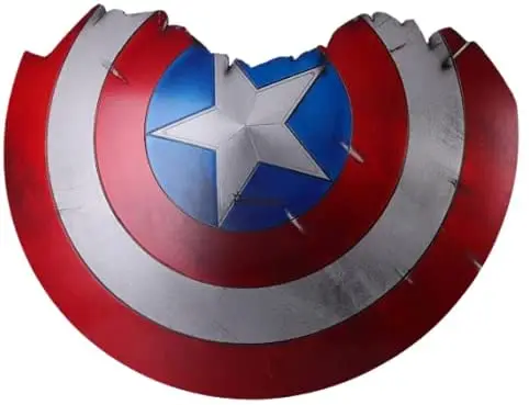 Bouclier Captain America casse le mur : Sucette Physiologique