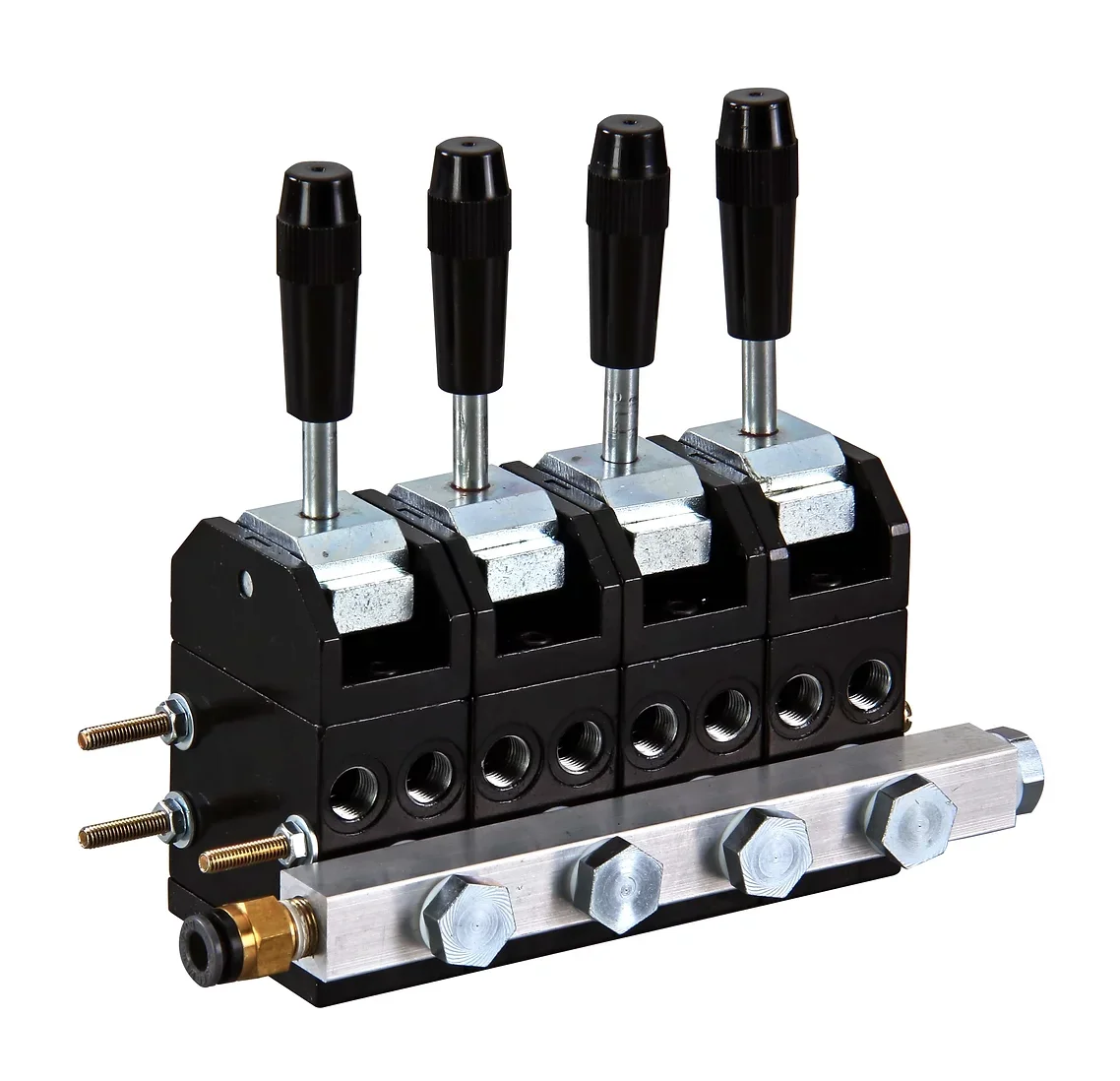 Hand Push Pull Control Pneumatic Air Valve Lift Axle Controllers 4 Bank Toggle Style Air Valve