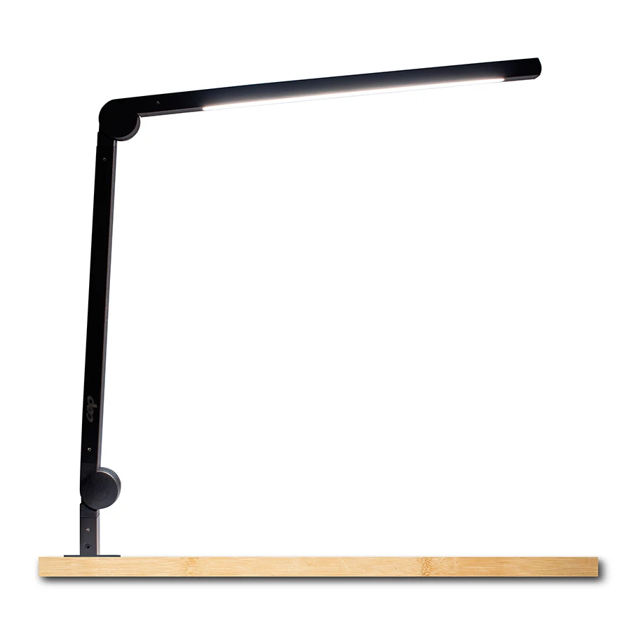 iBelieve black sample light white desk  nail table  led lamp for nail