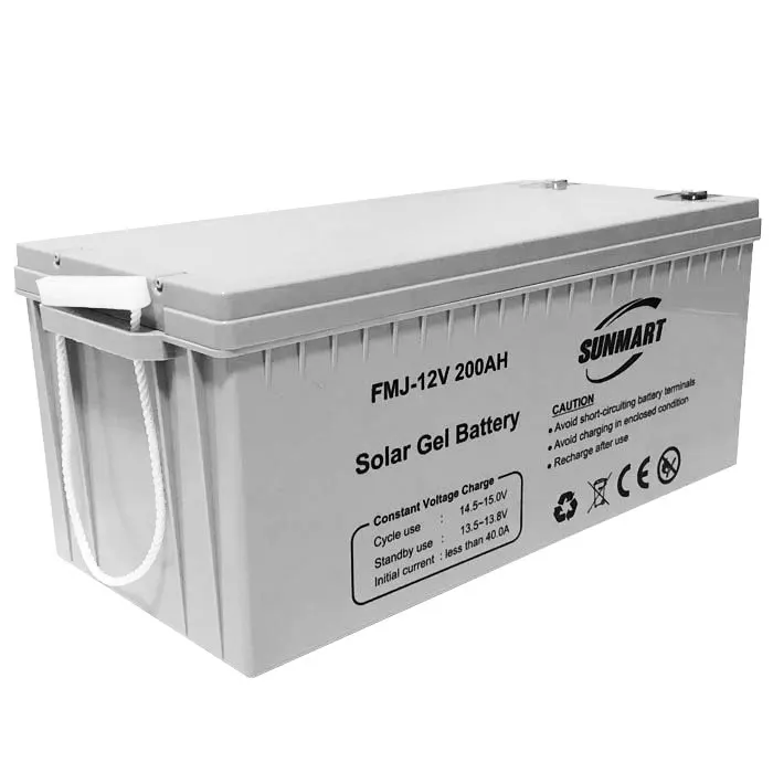 Long Life Solar Battery Deep Cycle GEL Battery Gel 12V 200Ah Inverter Battery3 Years Warranty Long Life PV Battery Price